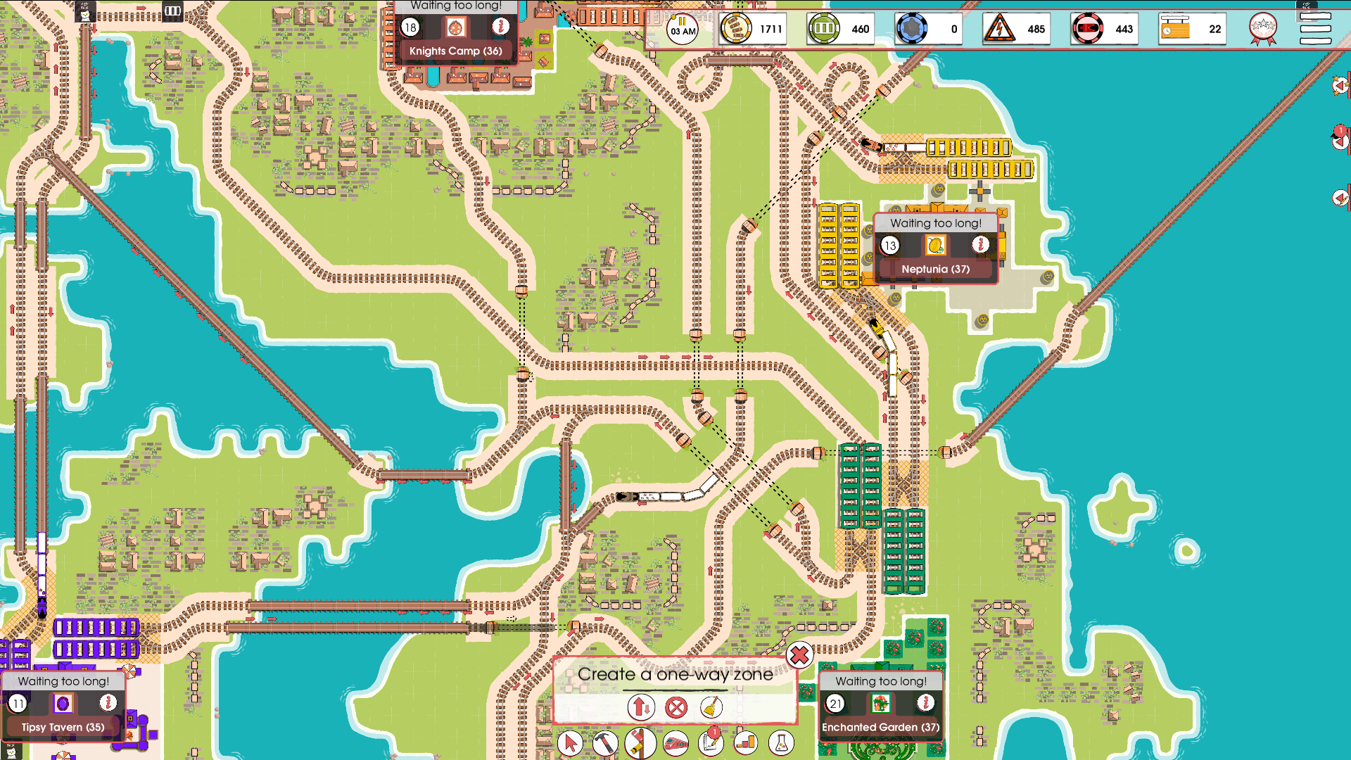 Iron Roads layout